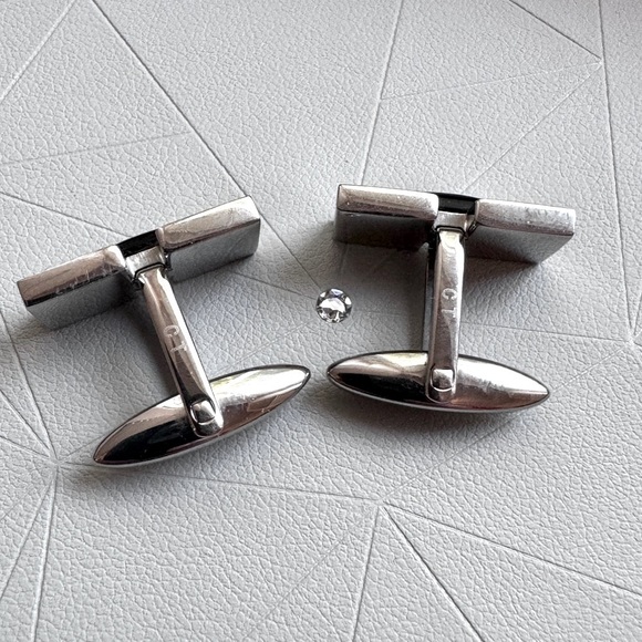 💥Stunning Rare Edgy Vintage Moores Pronto Uomo Men’s Cufflinks - Picture 8 of 15